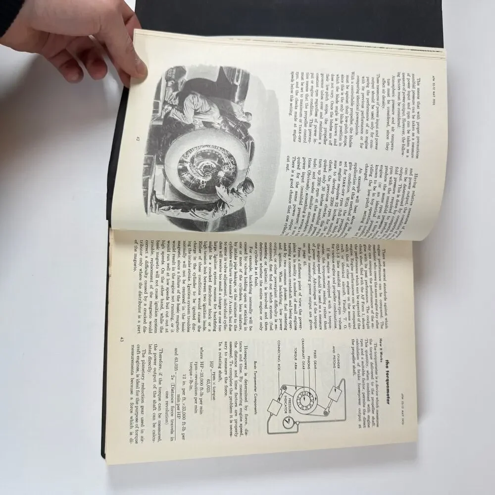 52-12 1953 Power Plant Maintenance Illustrated Manual for Reciprocating Engines